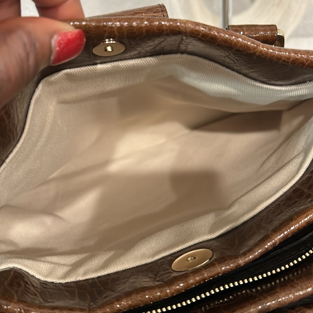 Auth Celine Macadam Pattern Canvas x Leather 2WAY Crossbody Shoulder Handbag - Picture 14 of 17